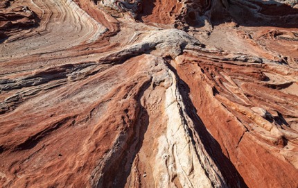 ContortedSandstoneSedimentVermillionCliffs